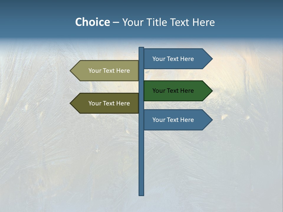 Snowflake Drop New PowerPoint Template