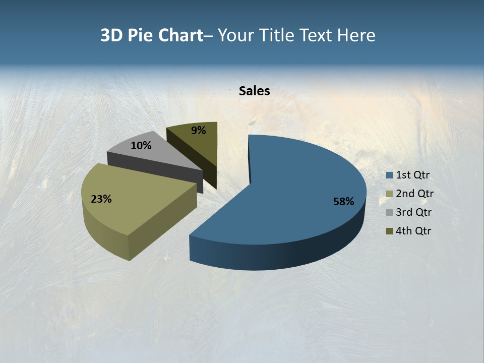 Snowflake Drop New PowerPoint Template