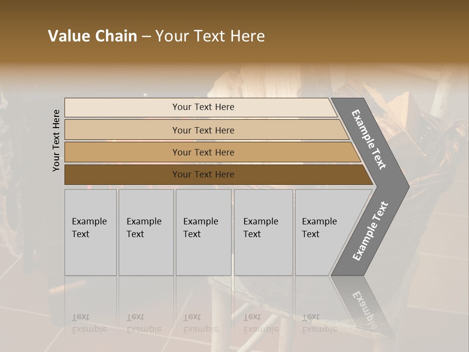 Iron Winter Fire PowerPoint Template