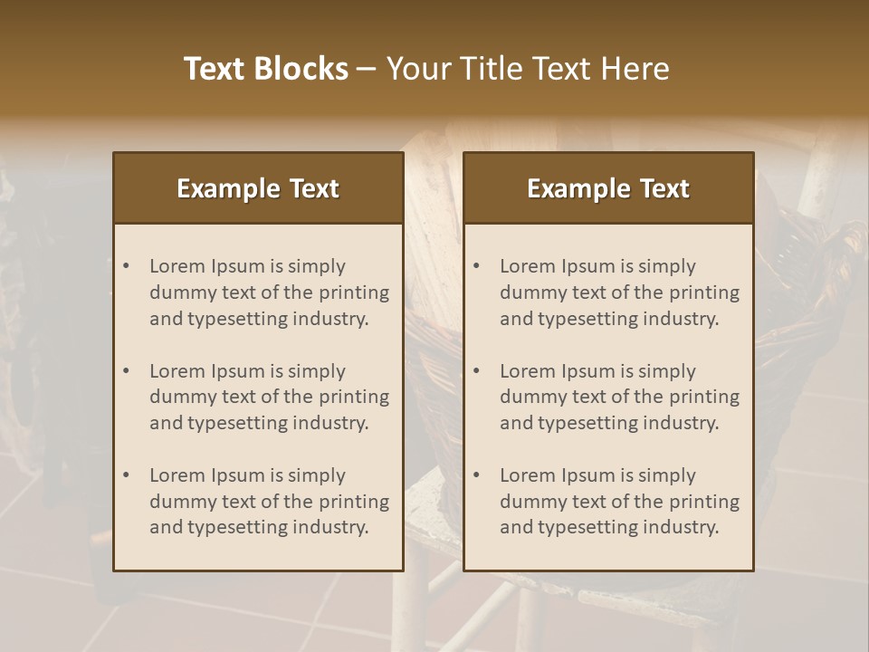 Iron Winter Fire PowerPoint Template
