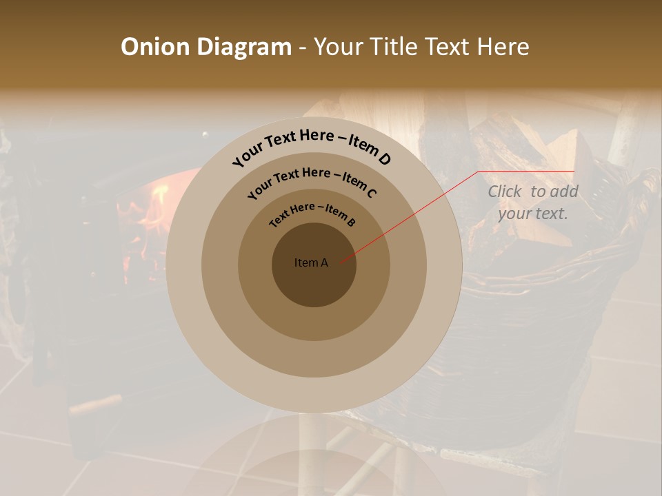 Iron Winter Fire PowerPoint Template