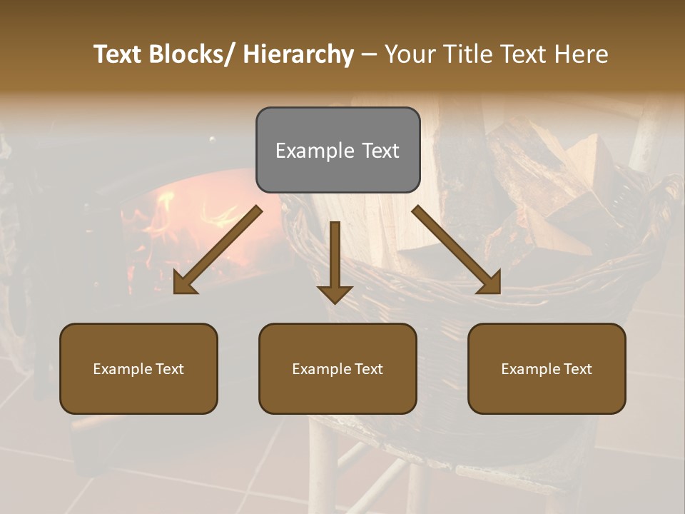 Iron Winter Fire PowerPoint Template