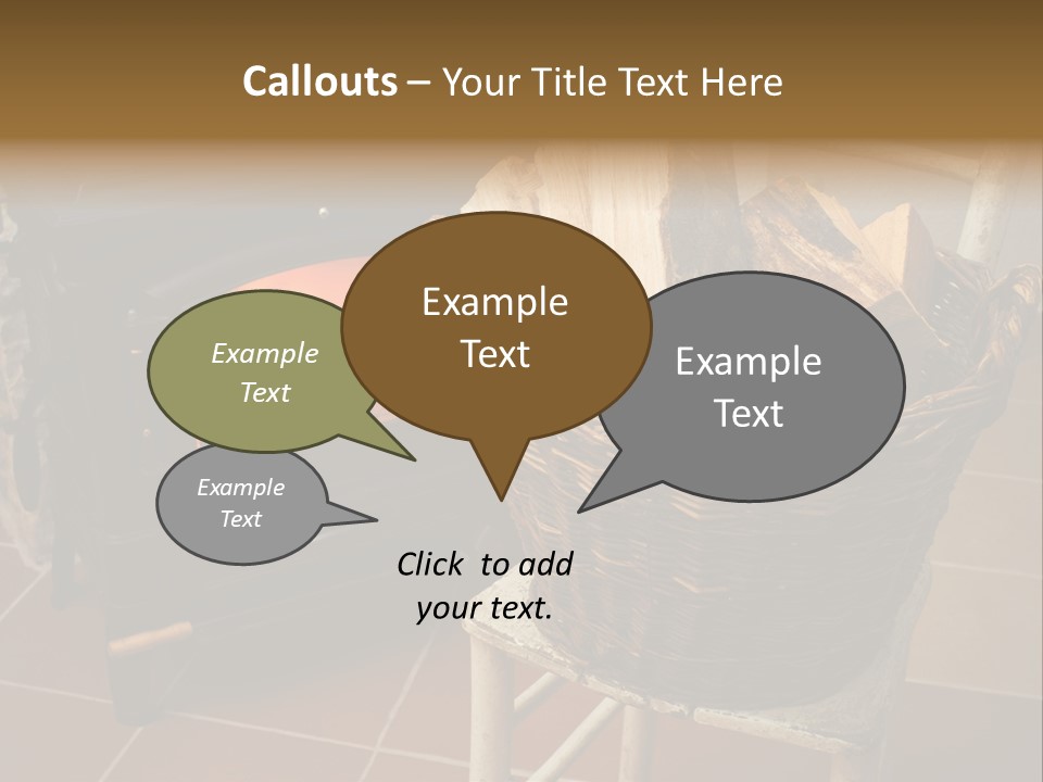 Iron Winter Fire PowerPoint Template