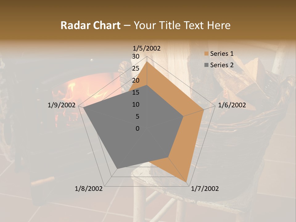 Iron Winter Fire PowerPoint Template