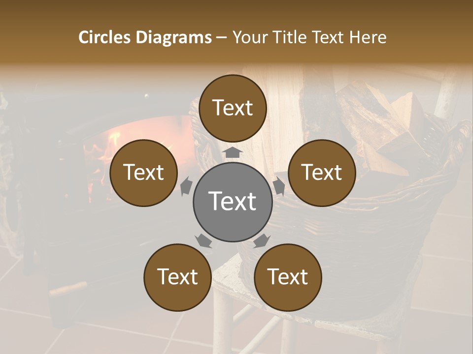 Iron Winter Fire PowerPoint Template