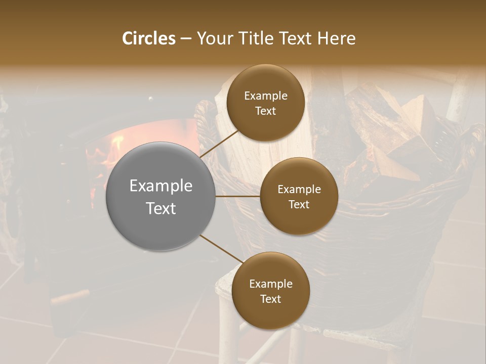Iron Winter Fire PowerPoint Template