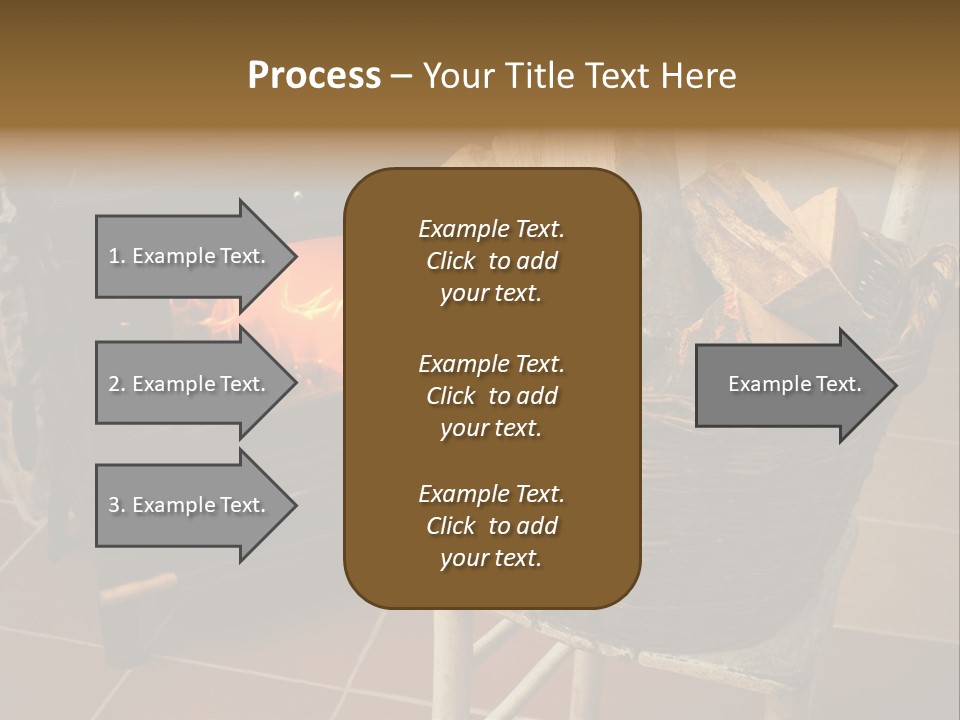 Iron Winter Fire PowerPoint Template