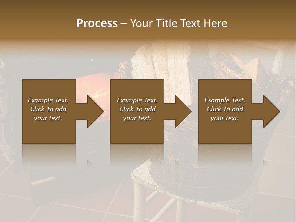 Iron Winter Fire PowerPoint Template