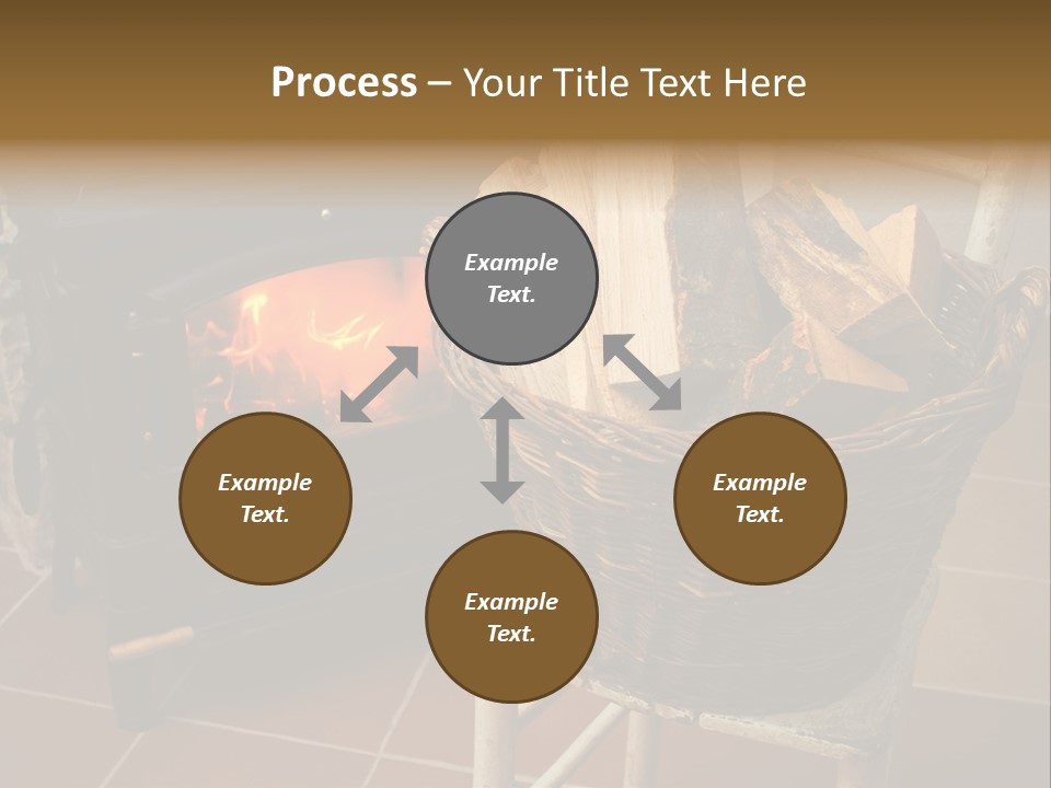 Iron Winter Fire PowerPoint Template