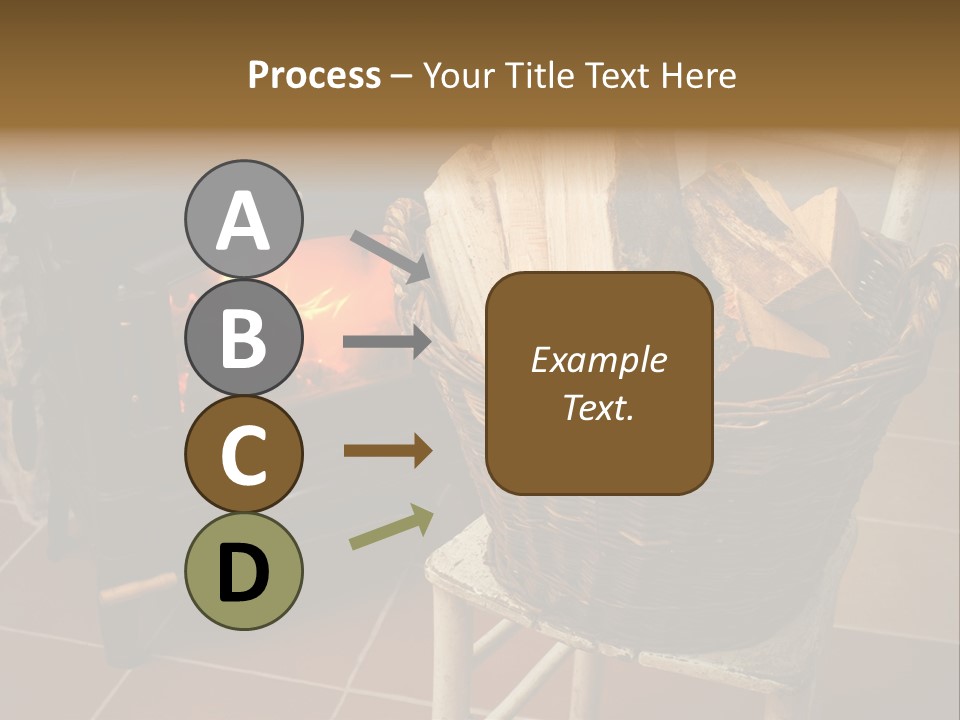 Iron Winter Fire PowerPoint Template
