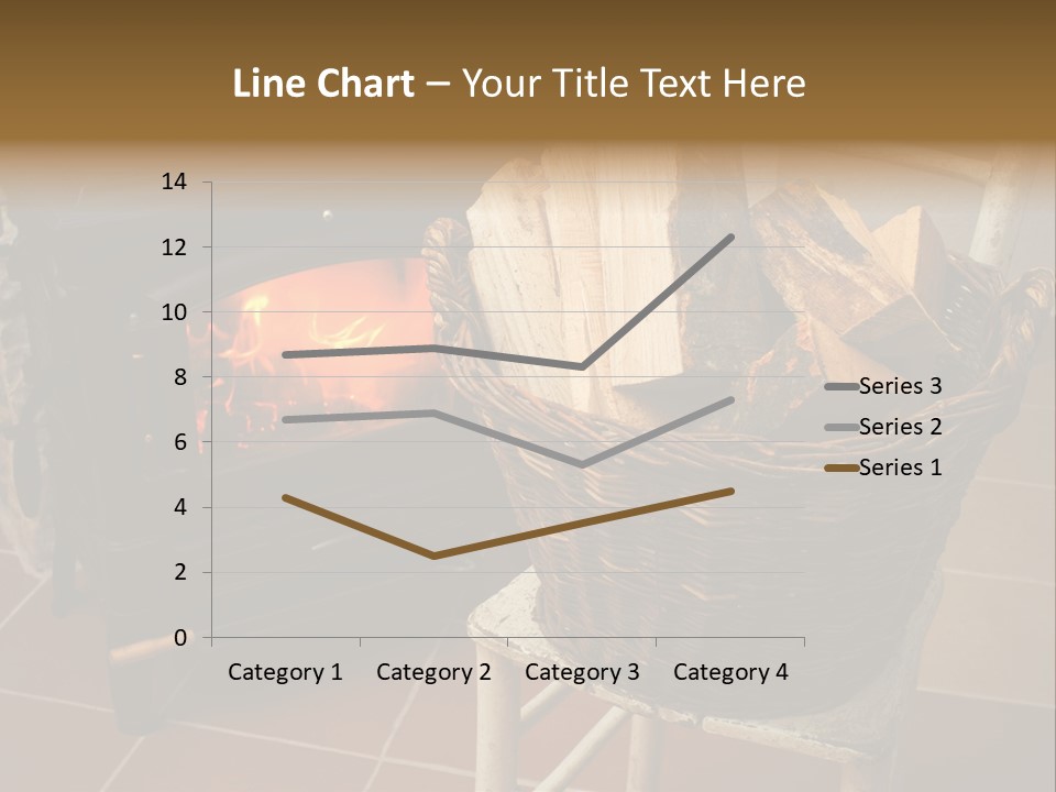 Iron Winter Fire PowerPoint Template