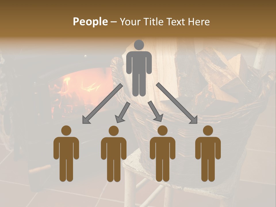 Iron Winter Fire PowerPoint Template