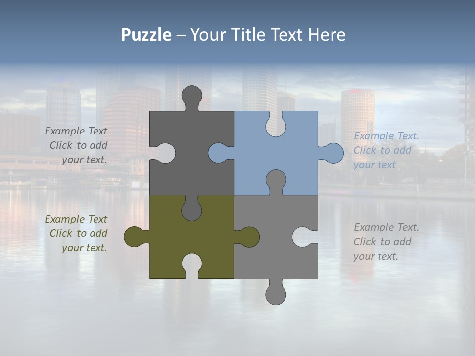 Architecture Yellow Light PowerPoint Template