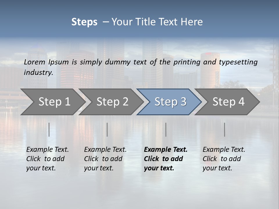 Architecture Yellow Light PowerPoint Template