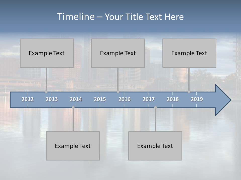 Architecture Yellow Light PowerPoint Template