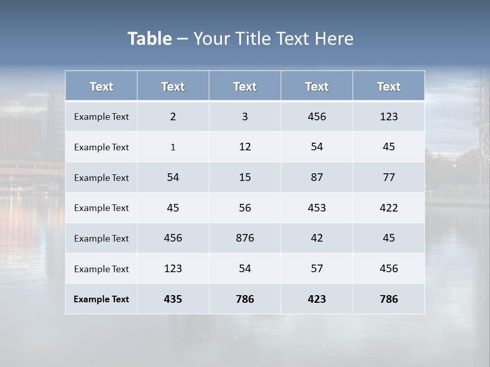 Architecture Yellow Light PowerPoint Template