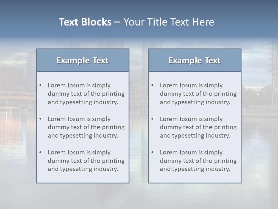 Architecture Yellow Light PowerPoint Template