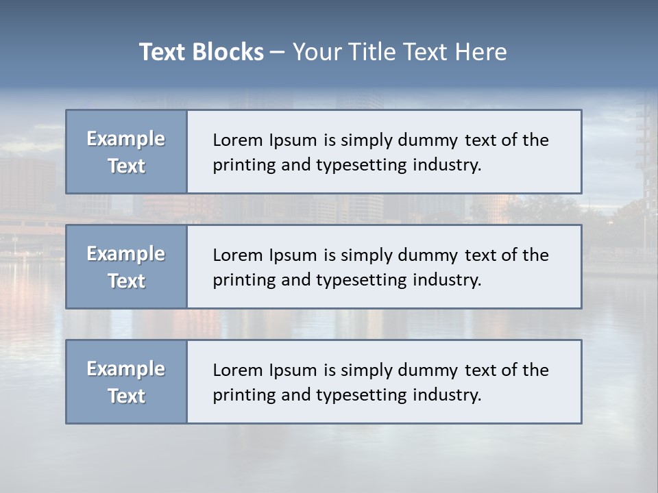 Architecture Yellow Light PowerPoint Template