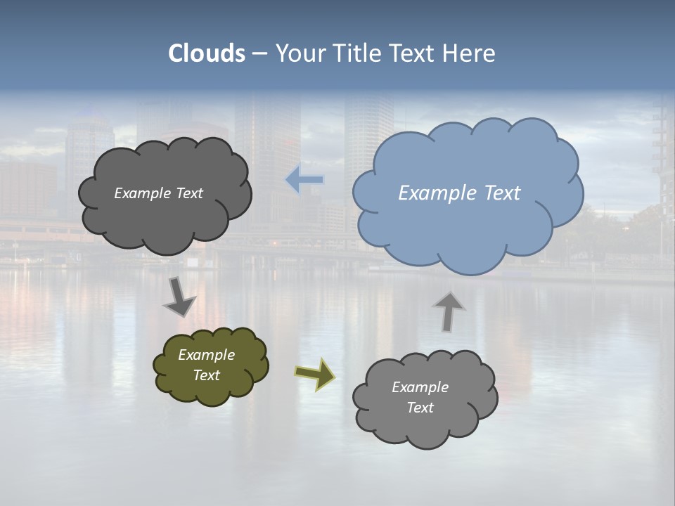 Architecture Yellow Light PowerPoint Template