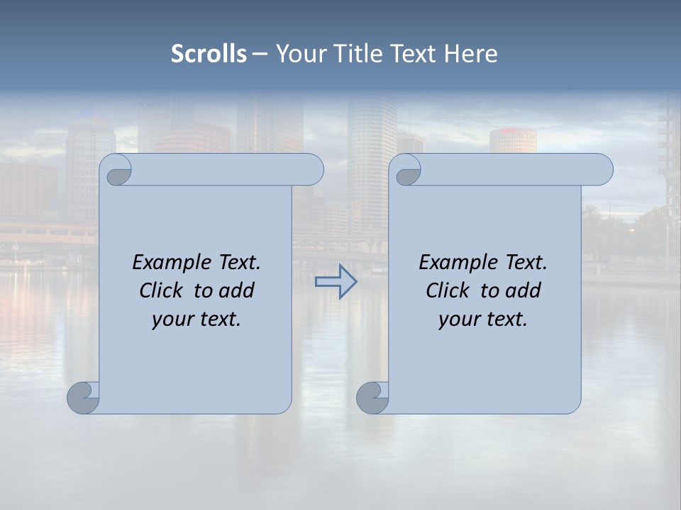 Architecture Yellow Light PowerPoint Template