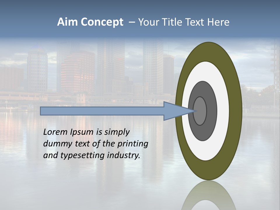 Architecture Yellow Light PowerPoint Template