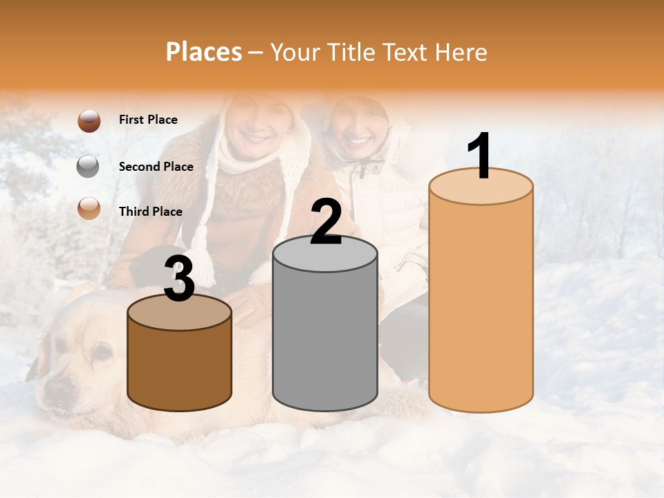 Sky Female Animal PowerPoint Template