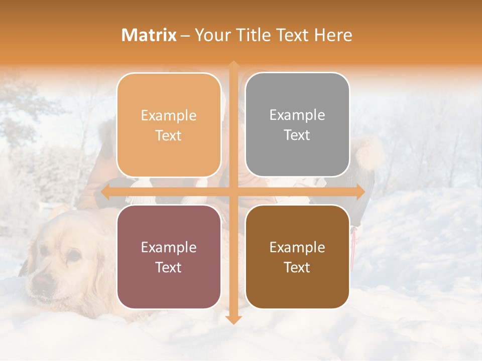 Sky Female Animal PowerPoint Template