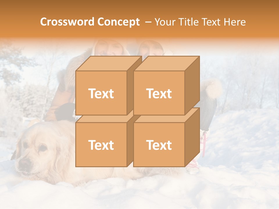 Sky Female Animal PowerPoint Template