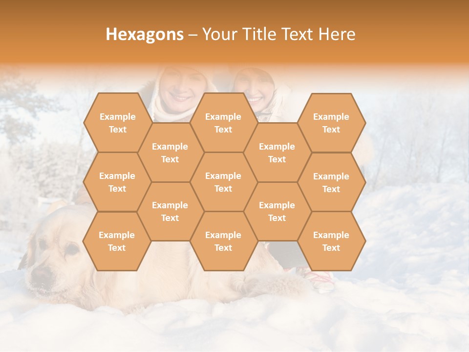 Sky Female Animal PowerPoint Template