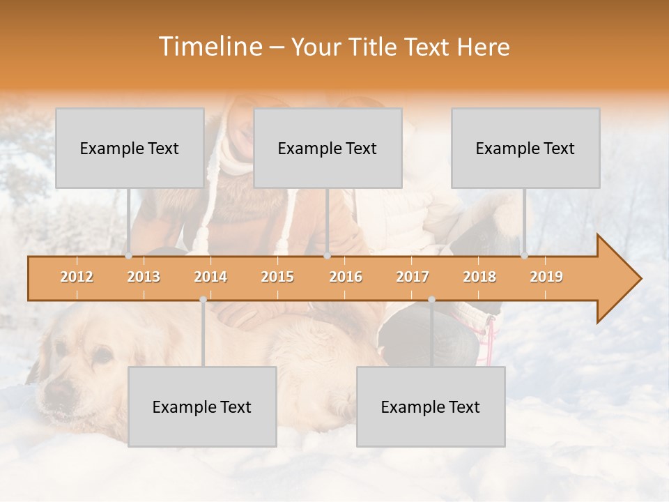 Sky Female Animal PowerPoint Template