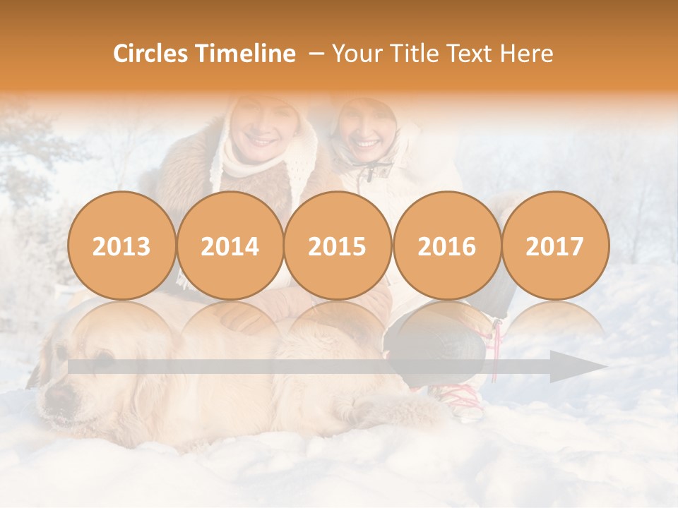 Sky Female Animal PowerPoint Template