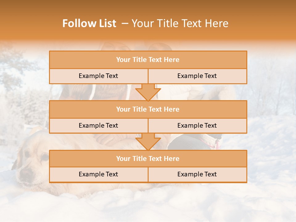 Sky Female Animal PowerPoint Template