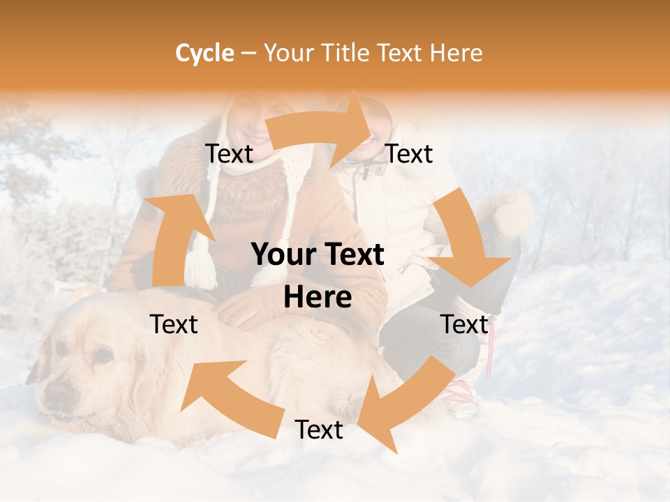 Sky Female Animal PowerPoint Template