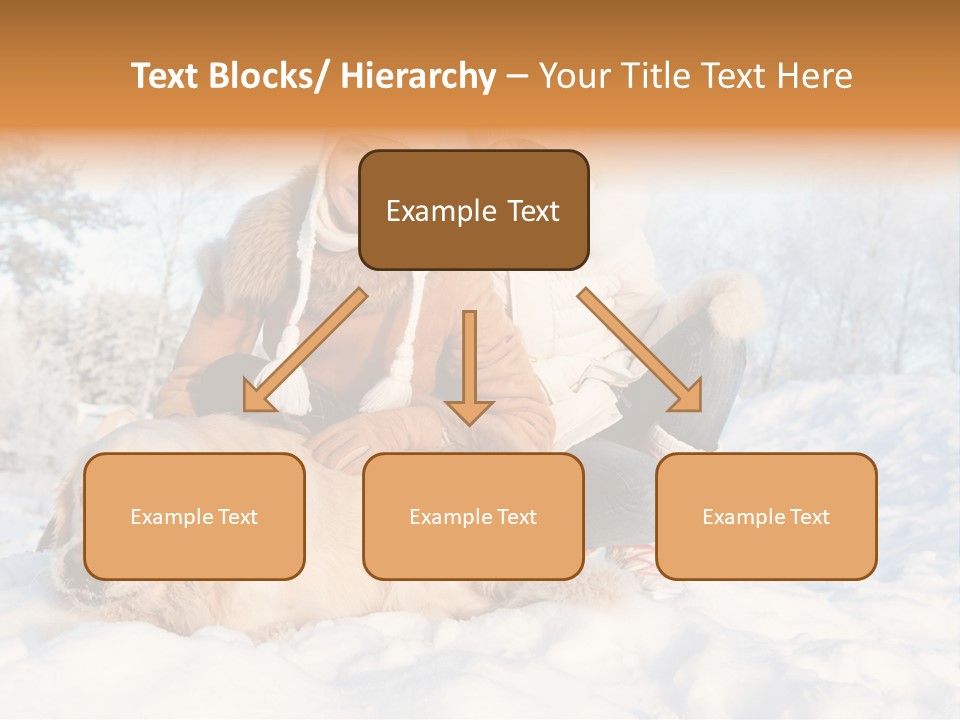 Sky Female Animal PowerPoint Template