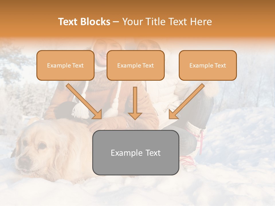 Sky Female Animal PowerPoint Template