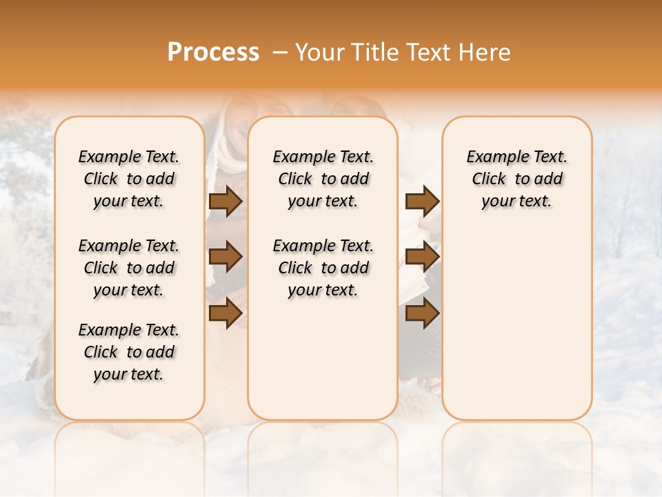 Sky Female Animal PowerPoint Template