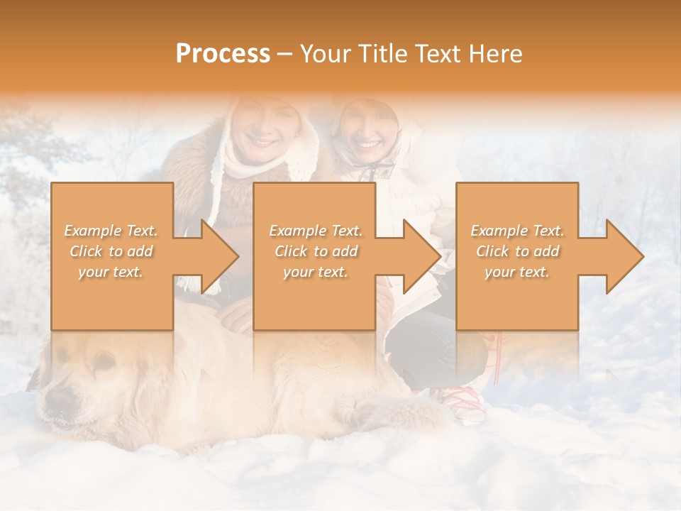 Sky Female Animal PowerPoint Template