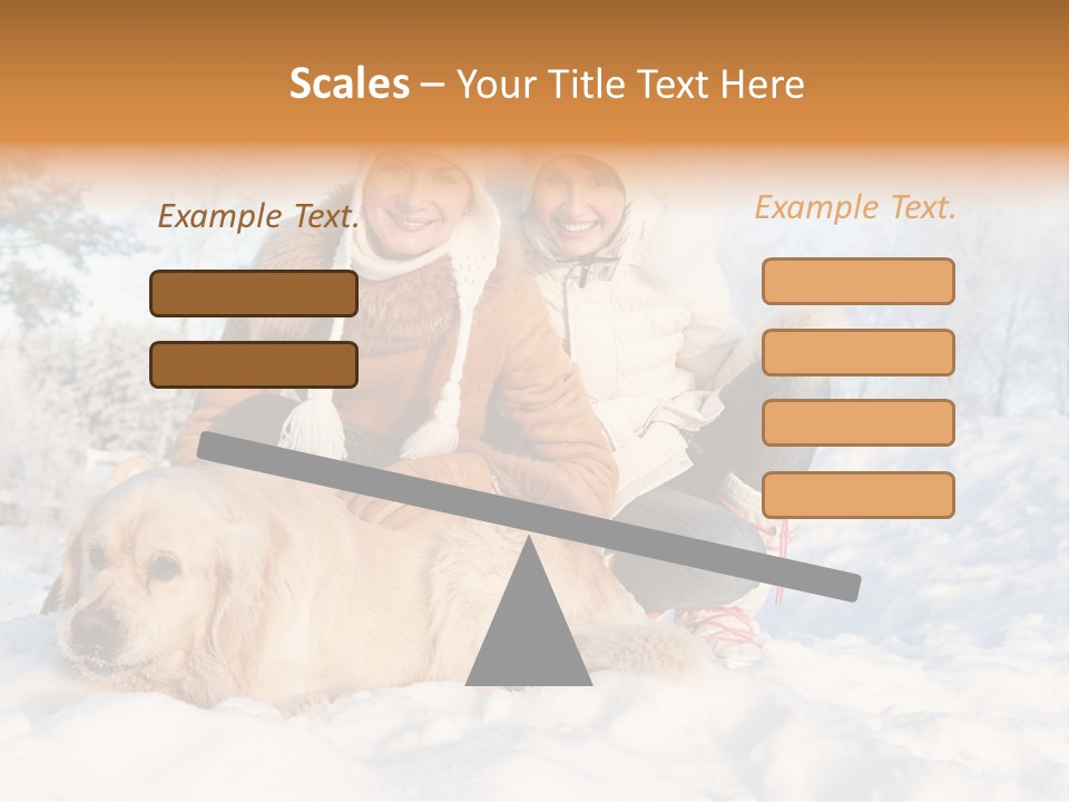 Sky Female Animal PowerPoint Template