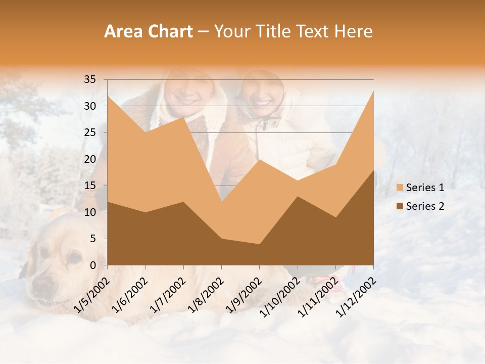 Sky Female Animal PowerPoint Template