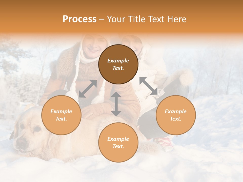 Sky Female Animal PowerPoint Template