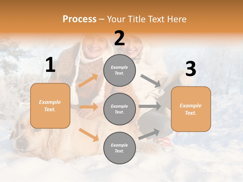 Sky Female Animal PowerPoint Template