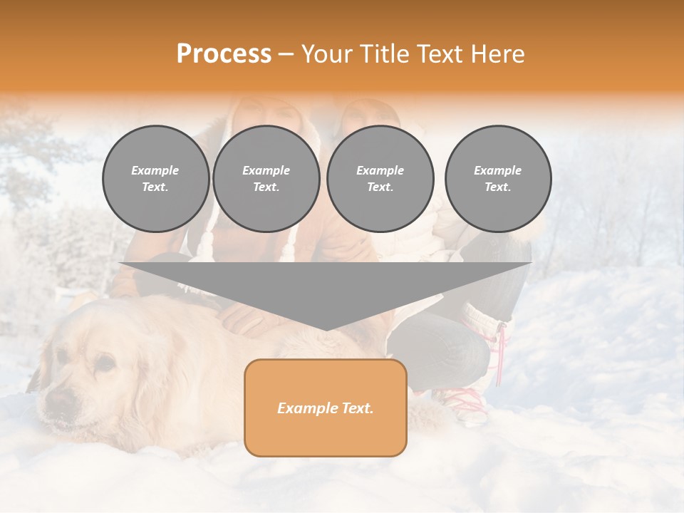 Sky Female Animal PowerPoint Template