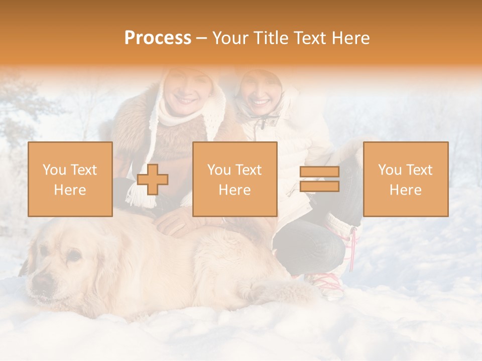 Sky Female Animal PowerPoint Template