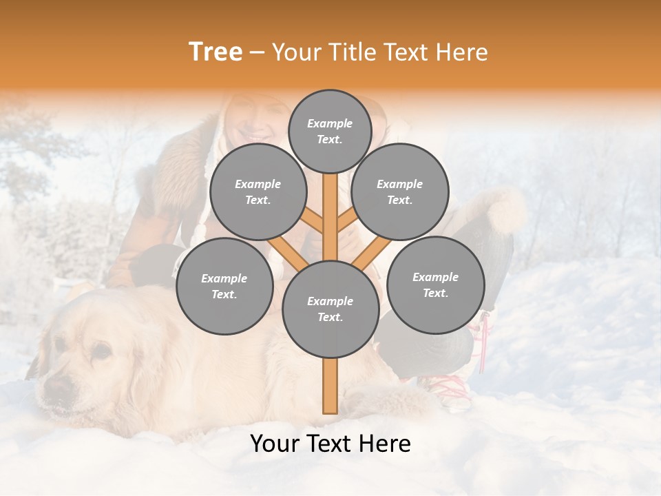 Sky Female Animal PowerPoint Template