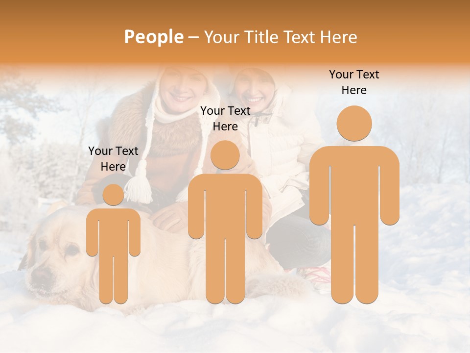 Sky Female Animal PowerPoint Template