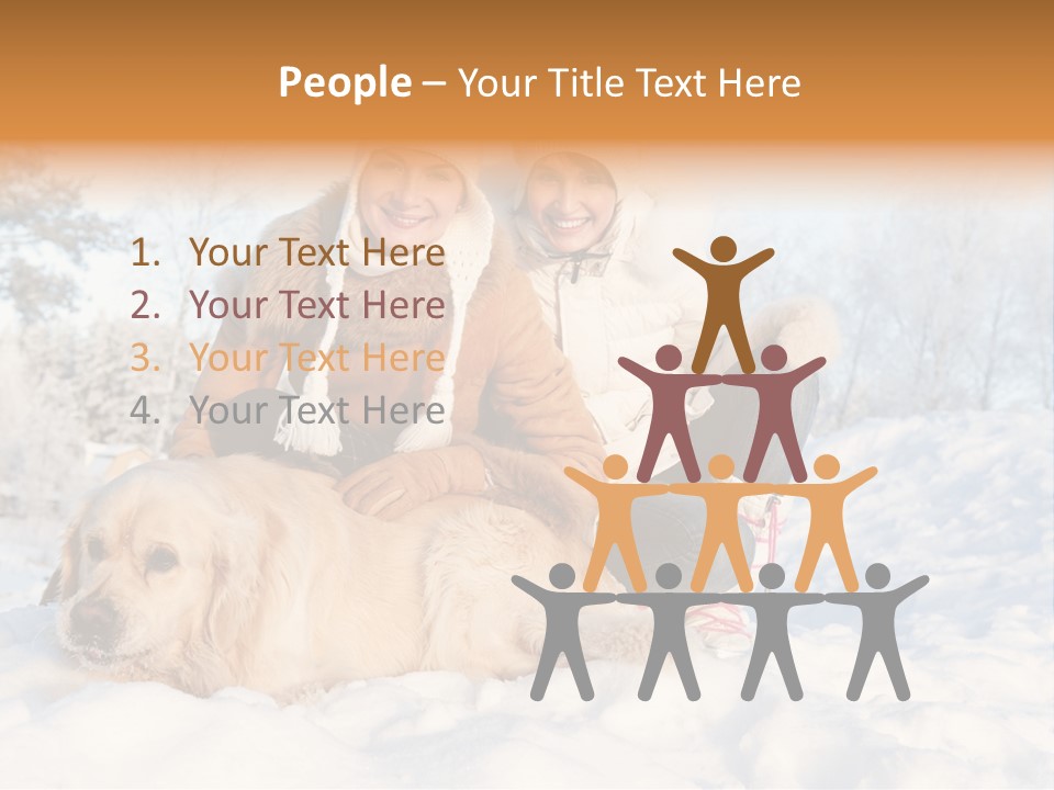 Sky Female Animal PowerPoint Template