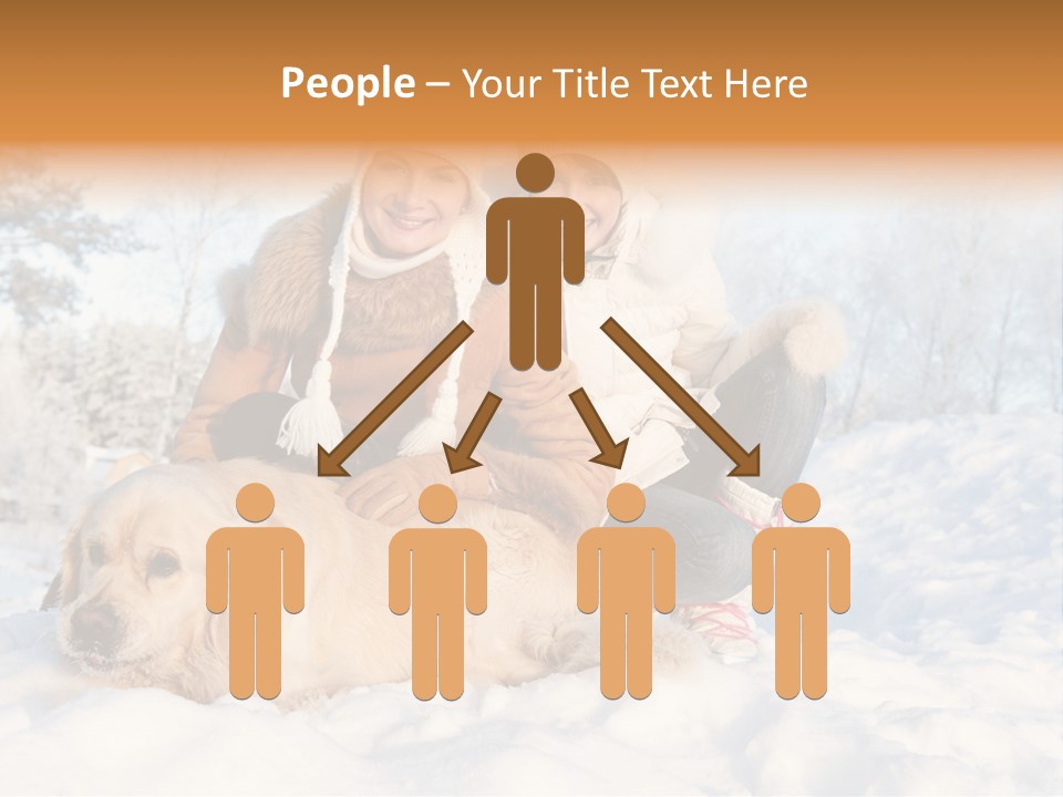 Sky Female Animal PowerPoint Template