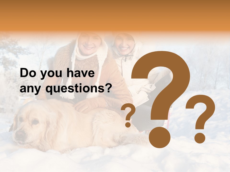 Sky Female Animal PowerPoint Template