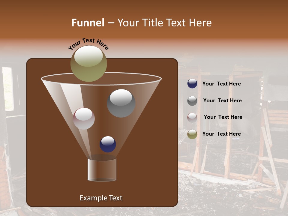 Left Charcoal Old PowerPoint Template