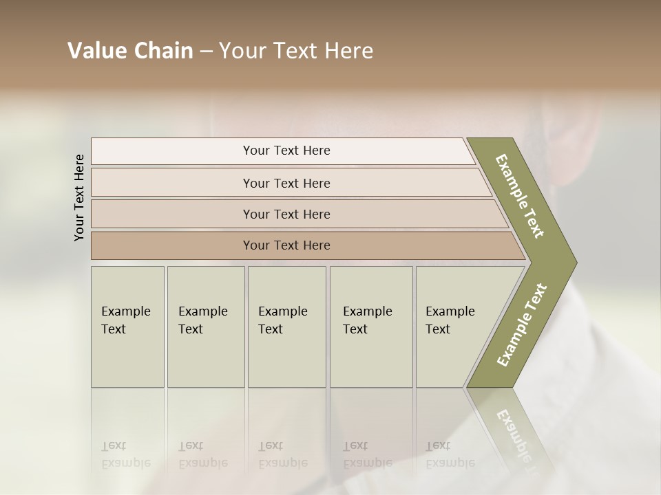 Years Man Green Eyes PowerPoint Template
